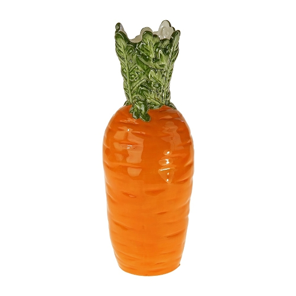Vase Carrot Orange Dolomite