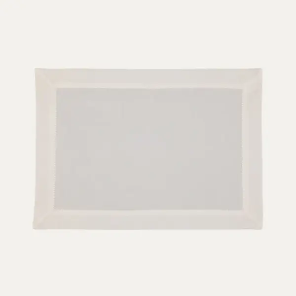 Placemat In Linen With Open Stich BEIGE