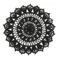 DOORY Placemat Black
