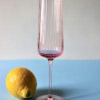 Ripple aperitive glass Rosa / Set of 2 - Imagen 3