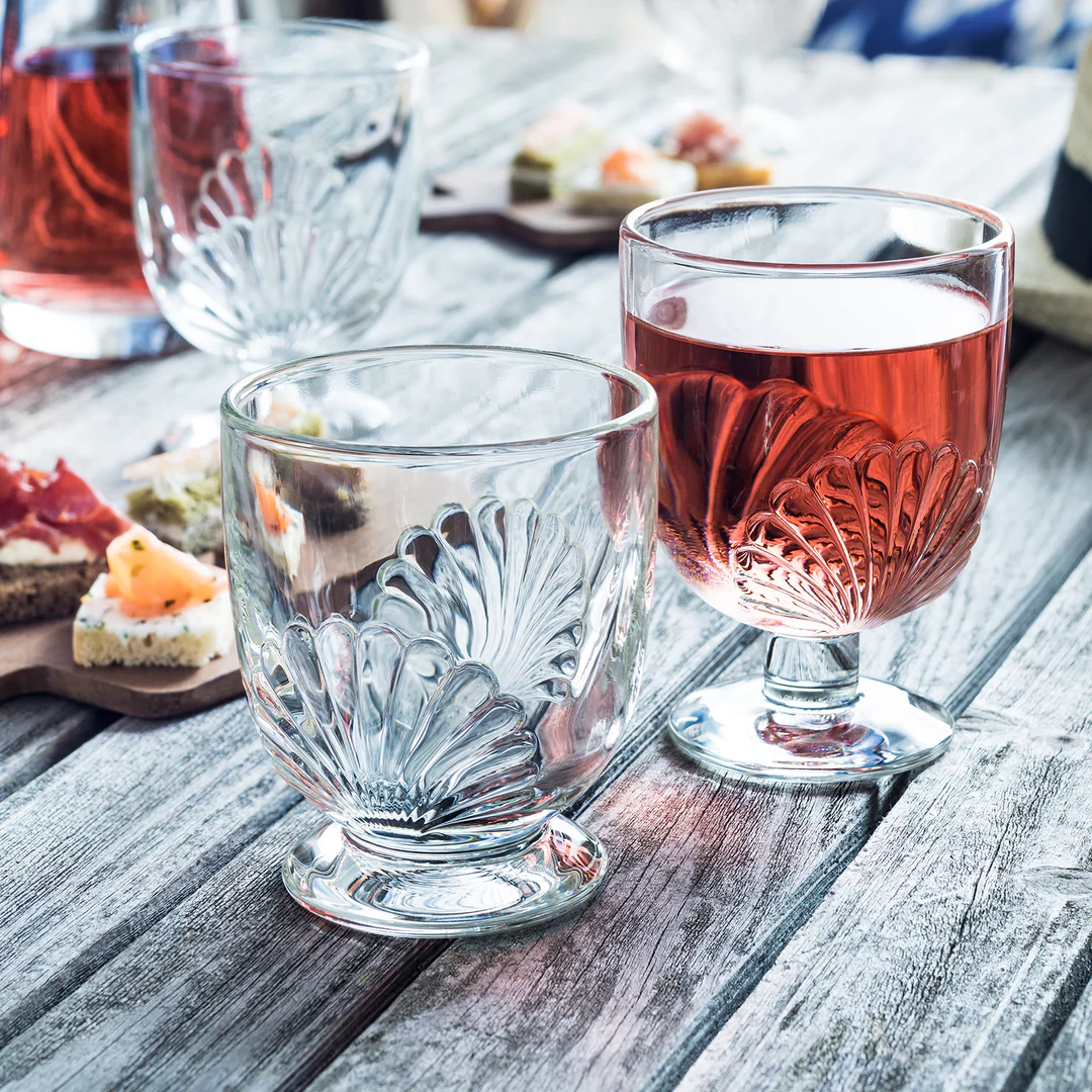 Belle Île Stemmed Wine Glasses – Set of 6 - Imagen 2