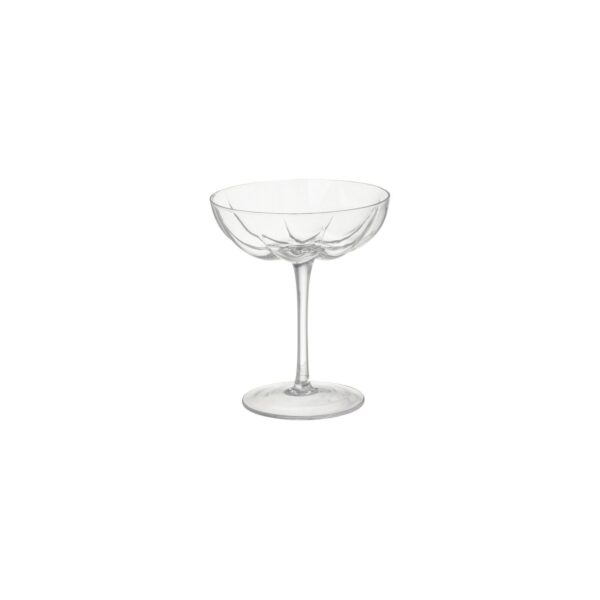 Sonetto Cocktail Glass Clear Crystal Set of 4