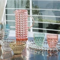 SET 6 SERVING CUPS CM 12 TIFFANY ASSORTED - Imagen 5