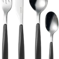 24 PIECE CUTLERY SET MY FUSION LICHEN BLACK