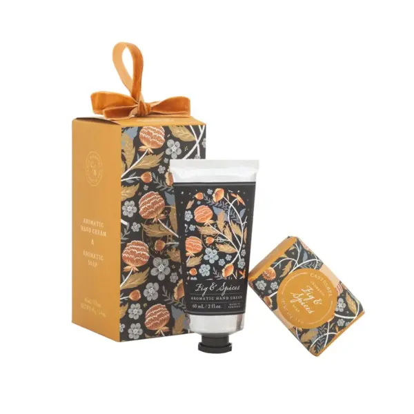 Fig & Spices Self Care Set Soap & Hand Cream