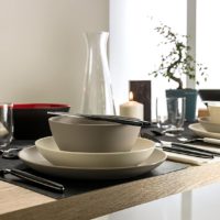 24 PIECE CUTLERY SET MY FUSION LICHEN BLACK - Imagen 3