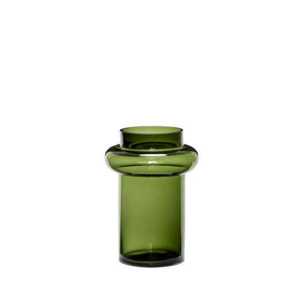 Vase, glass, green - Imagen 3