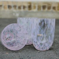 Confetti tumbler Rosa + Tyrkys / Set of 2 - Imagen 2