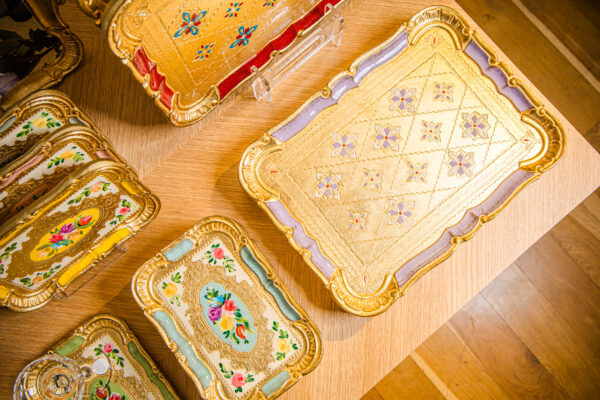 Tray Gold Leaf M / Lilla - Imagen 4