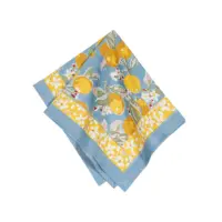 Citron Napkins Bleu & Yellow Set of 6
