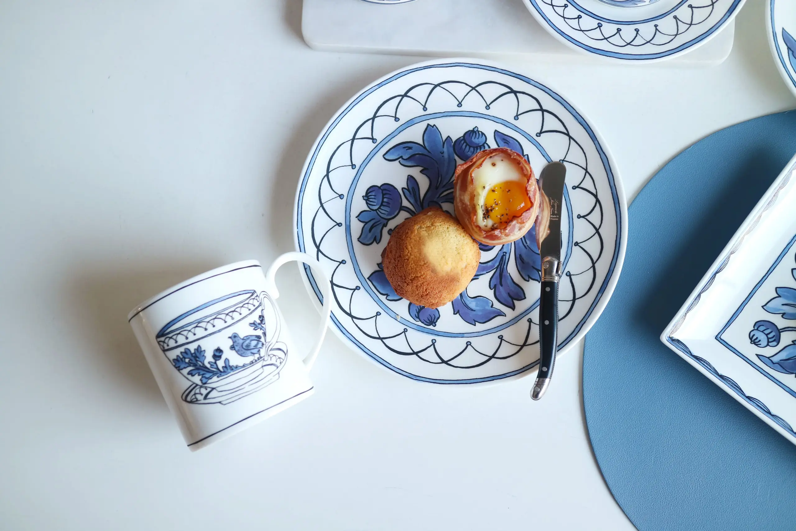 Heritage - Blue Bird - Salad Plate Set of 4 - Imagen 5