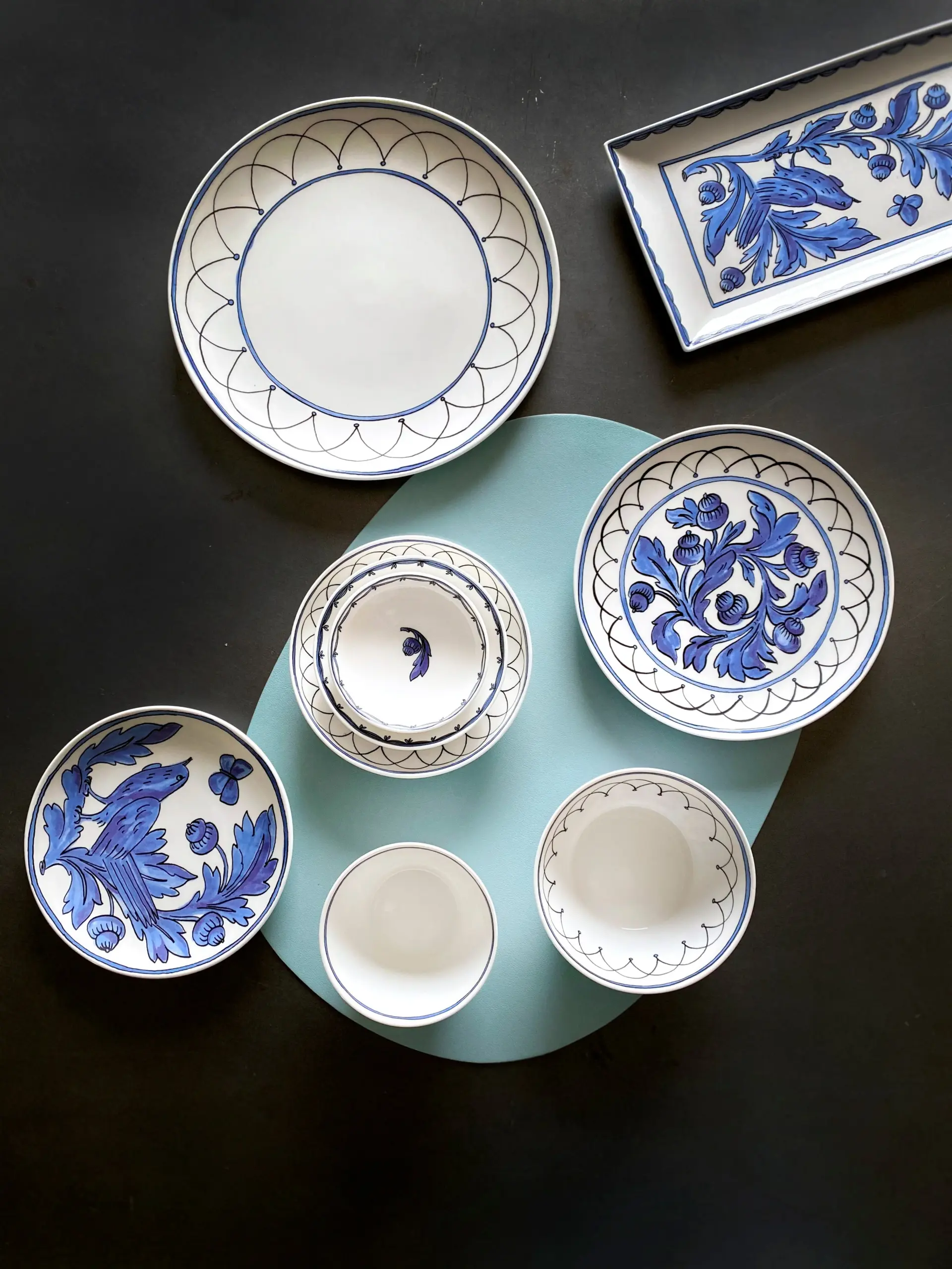 Heritage - Blue Bird - Dinner Plate Set of 6 - Imagen 6