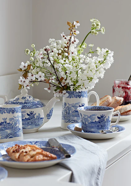 Blue Willow Tea Pot Small 400ml - Imagen 3