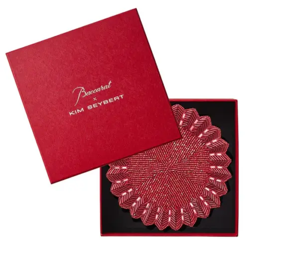 Etoile Coaster in Red, Set of 4 - Imagen 4