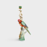 Candle holder parrot deluxe