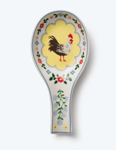 Home Sweet Home Porcelain Spoon Rest
