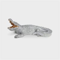 Coinbank crocodile glitter