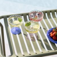 Coupe twirl blue set of 2 - Imagen 2