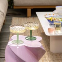 Coupe twirl green set of 2 - Imagen 2