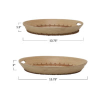 Decorative Tray with Handles S - Imagen 7