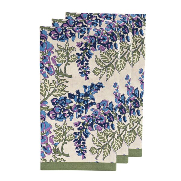 Wisteria Green & Blue Tea Towels - Imagen 3