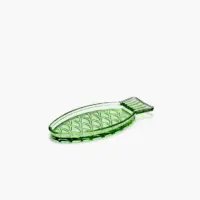 Dish Transparent Green Fish & Fish