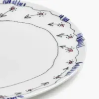 Dinner Plate Anemone Milk Midnight Flowers Set of 4 - Imagen 4
