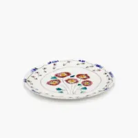 Serving Plate S Anemone Milk Midnight Flowers - Imagen 2