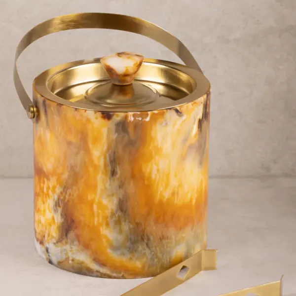 KAMPAI MARBLED ICE BUCKET