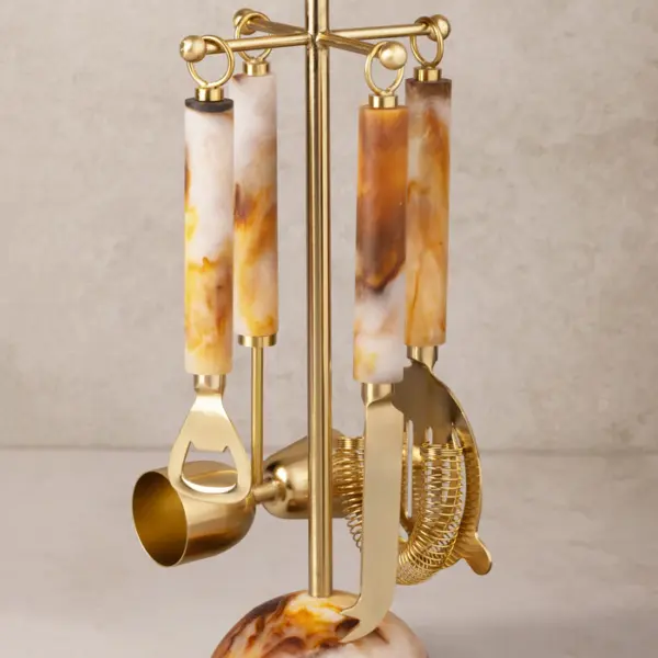 KAMPAI MARBLED BAR TOOLS