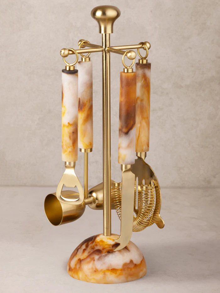 KAMPAI MARBLED BAR TOOLS