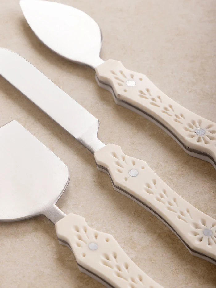 DERBY CARVED CHEESE KNIVES - Imagen 4
