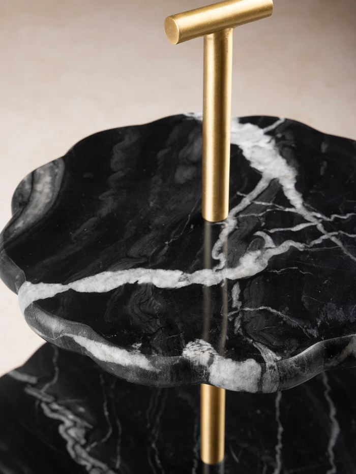 CONCORDE MARBLE TIERED STAND - Imagen 3