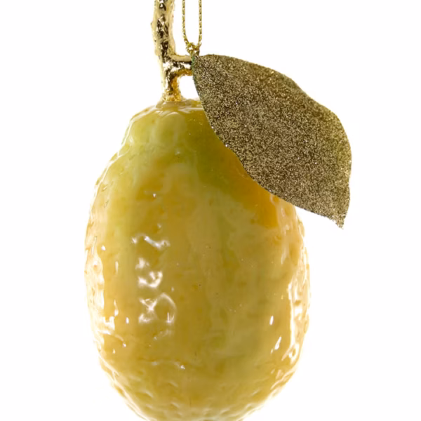 Cultivated Lemon - Gold Leaf Set of 2