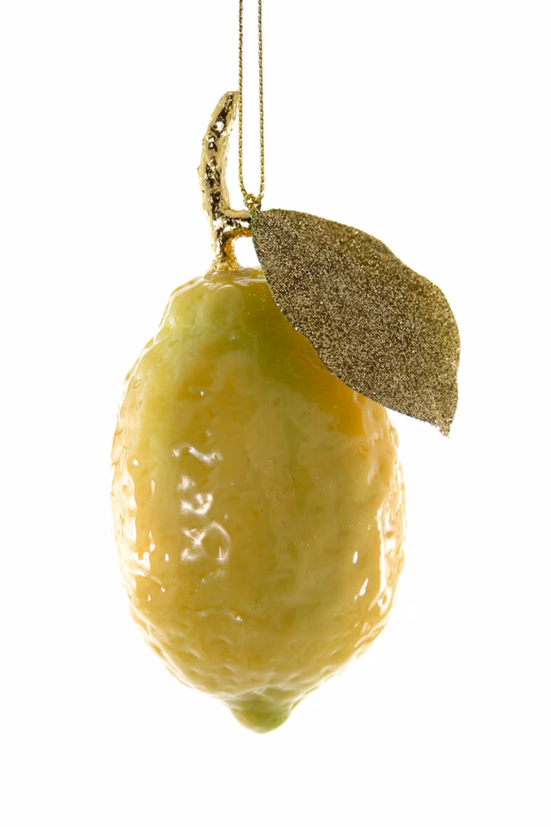 Cultivated Lemon - Gold Leaf Set of 2