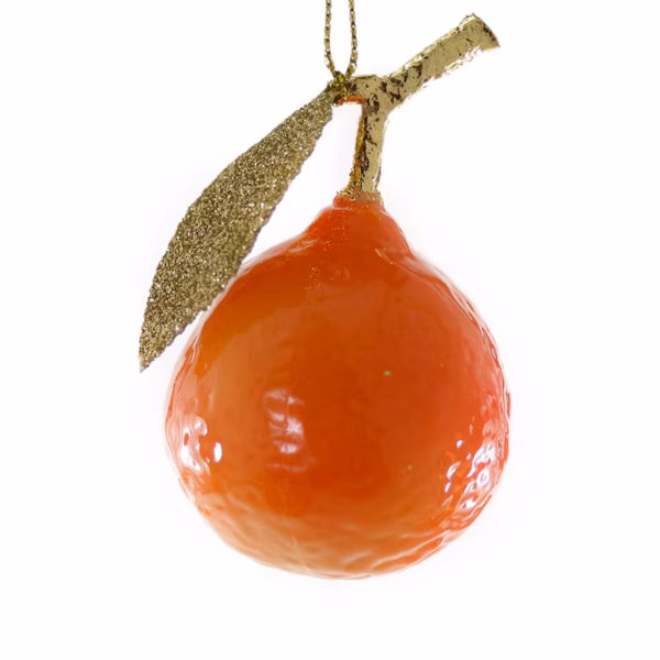 Cultivated Clementine - Gold Leaf Set of 2