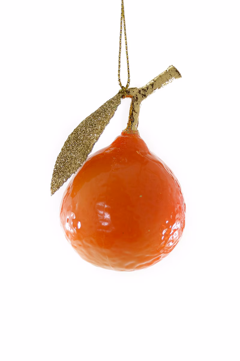 Cultivated Clementine - Gold Leaf Set of 2