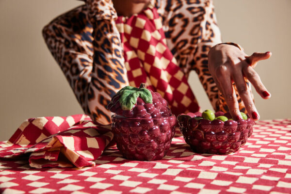 Bowl Grape With Lid - Imagen 2