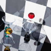 Glass Spice Blue Set 2pcs - Imagen 2
