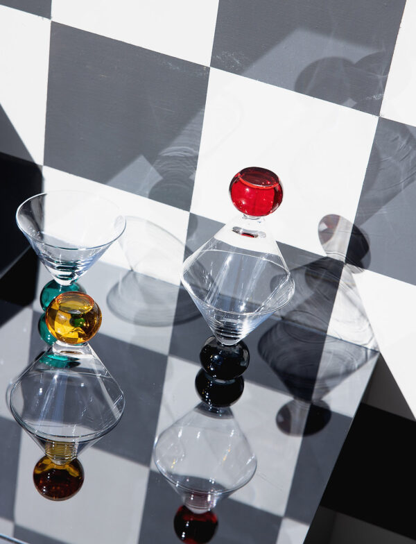 Glass Spice Red Set 2pcs - Imagen 2