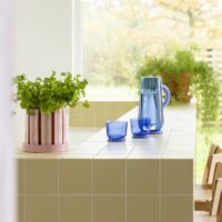 Glass dew blue set of 2 - Imagen 3