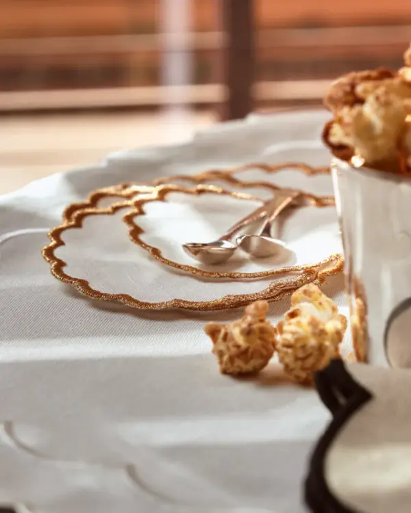Coaster Gold Flake Set Of 6 - Imagen 3