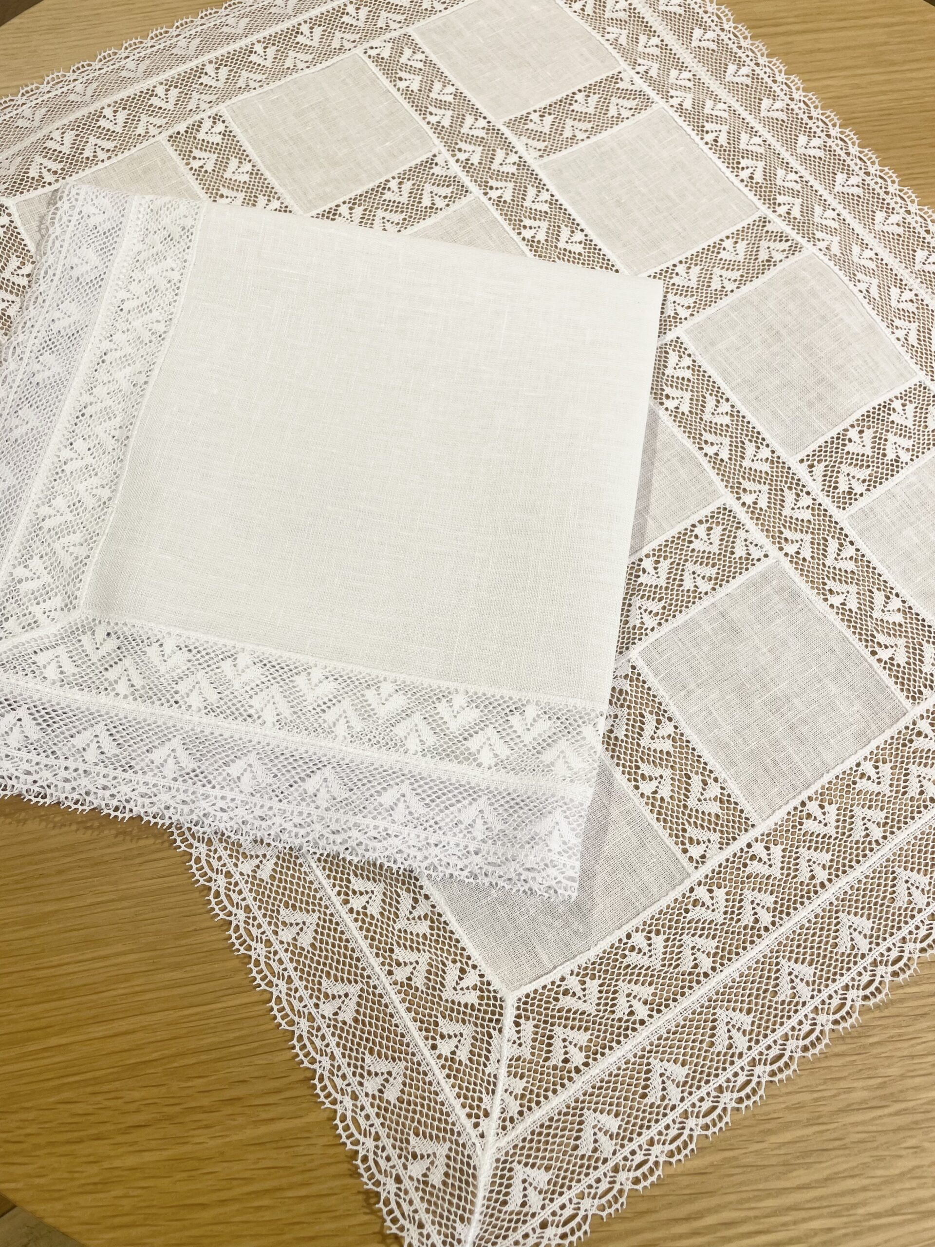 Napkin White Set of 8 - Imagen 3