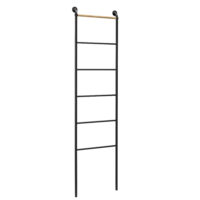 Towel Rack, Black, Metal - Imagen 2