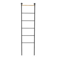 Towel Rack, Black, Metal