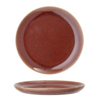 Joelle Plate Brown Stoneware Ø25cm