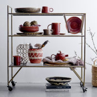 Joelle Plate Brown Stoneware Ø25cm - Imagen 3