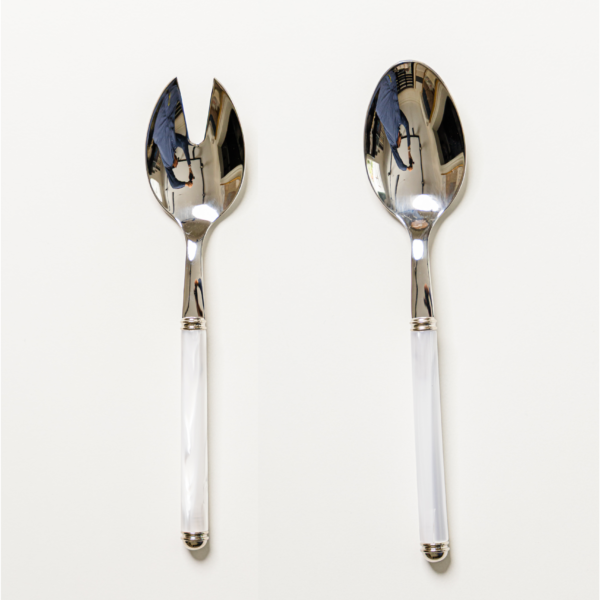 Perlato Linea Salad Set White