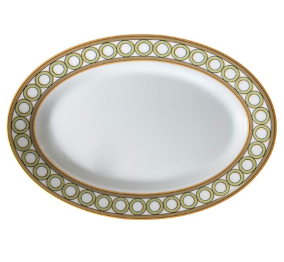 Jardin Francais - Oval Plater 41cm
