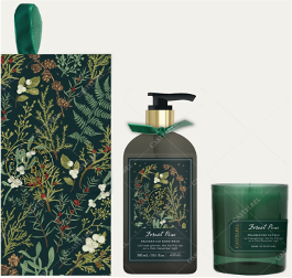 Forest Pine Gift Set (Candle &l Liquid Soap)